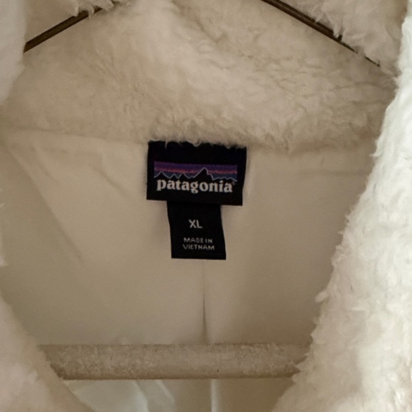 Patagonia Los Gatos Cream Fleece Vest - Picture 2 of 2